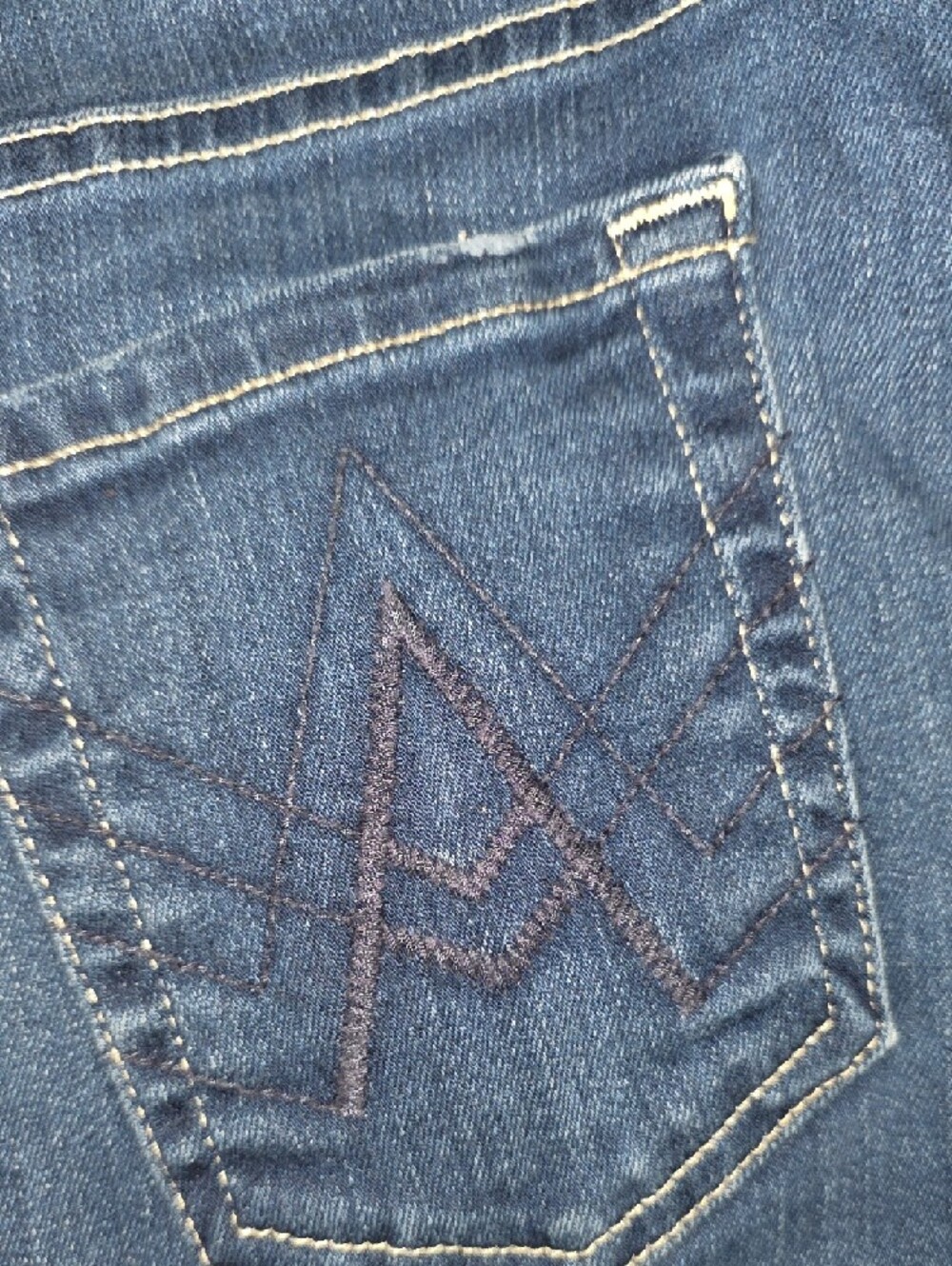 7 For All Mankind Women's Dark ✨️Indigo Bootcut Jeans✨️ FLARE✨️ - Picture 12 of 13